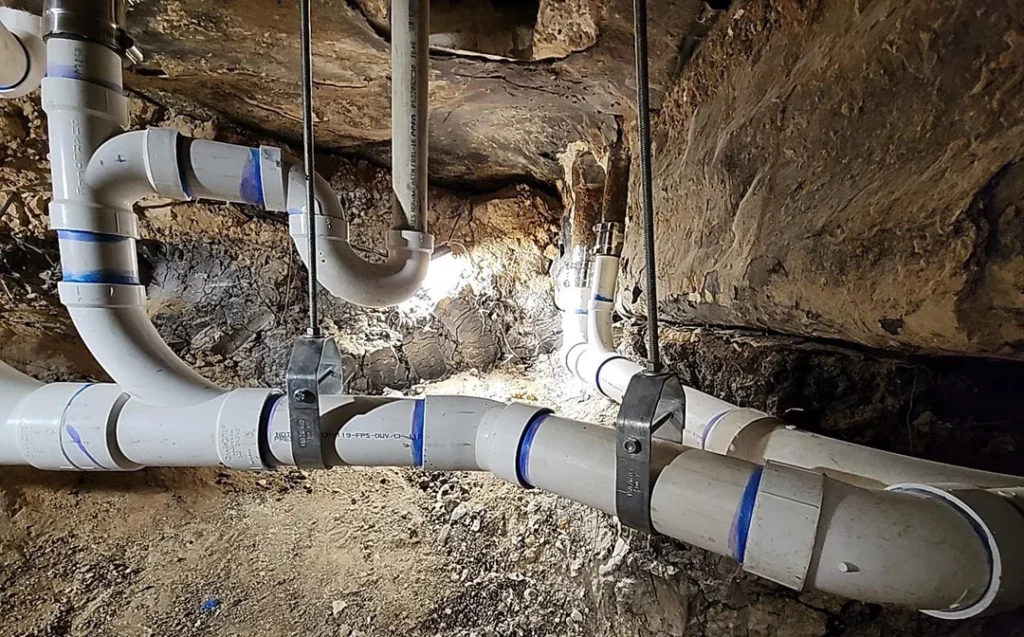 Tunneling in Alvin Texas